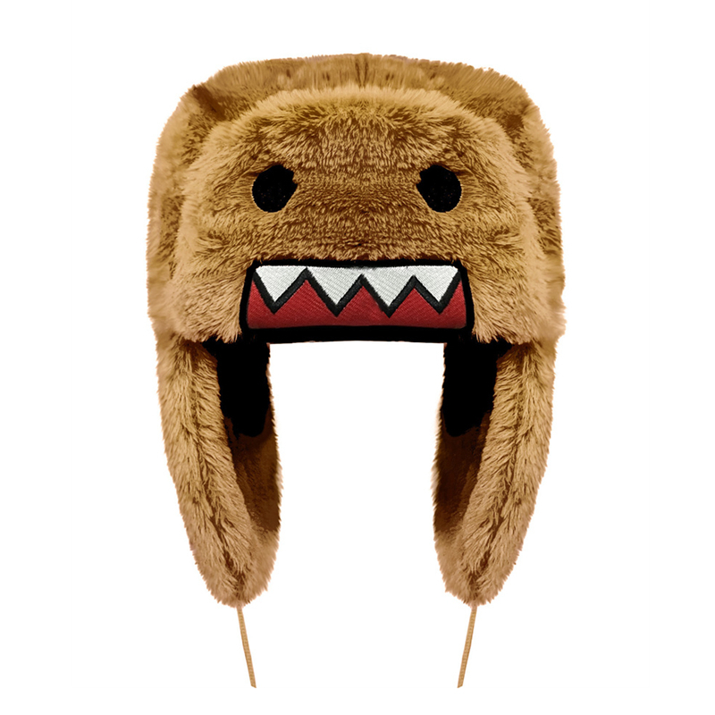 Anime Domo Kun Chapéu Ushanka Bonito Moda Chapéus De Inverno Para Mulheres Homens Desenhos Animados Quente Gorras Cap