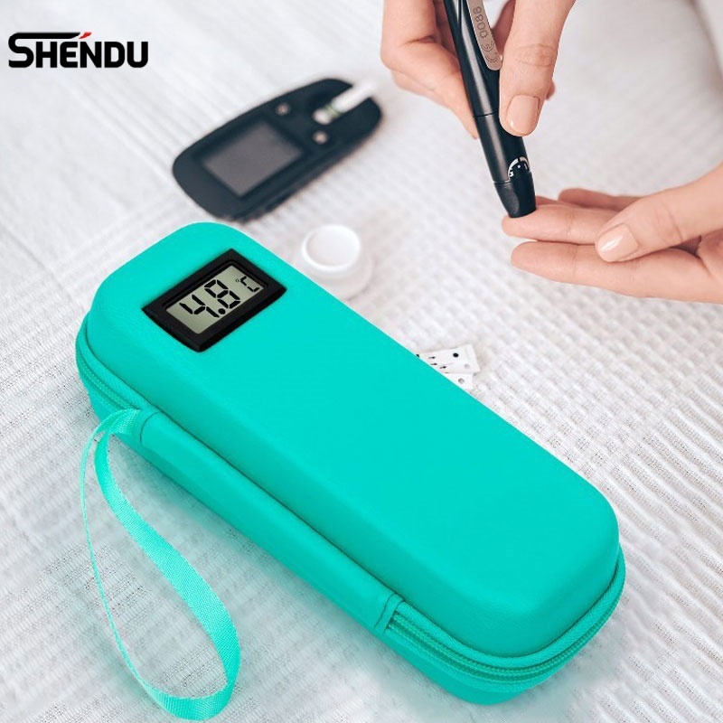 Refrigerador De Insulina Portátil Caso De Viagem Display Temperatura Isolado Refrigerado Medicina Organizador Saco Reuti em Oferta na Shopee