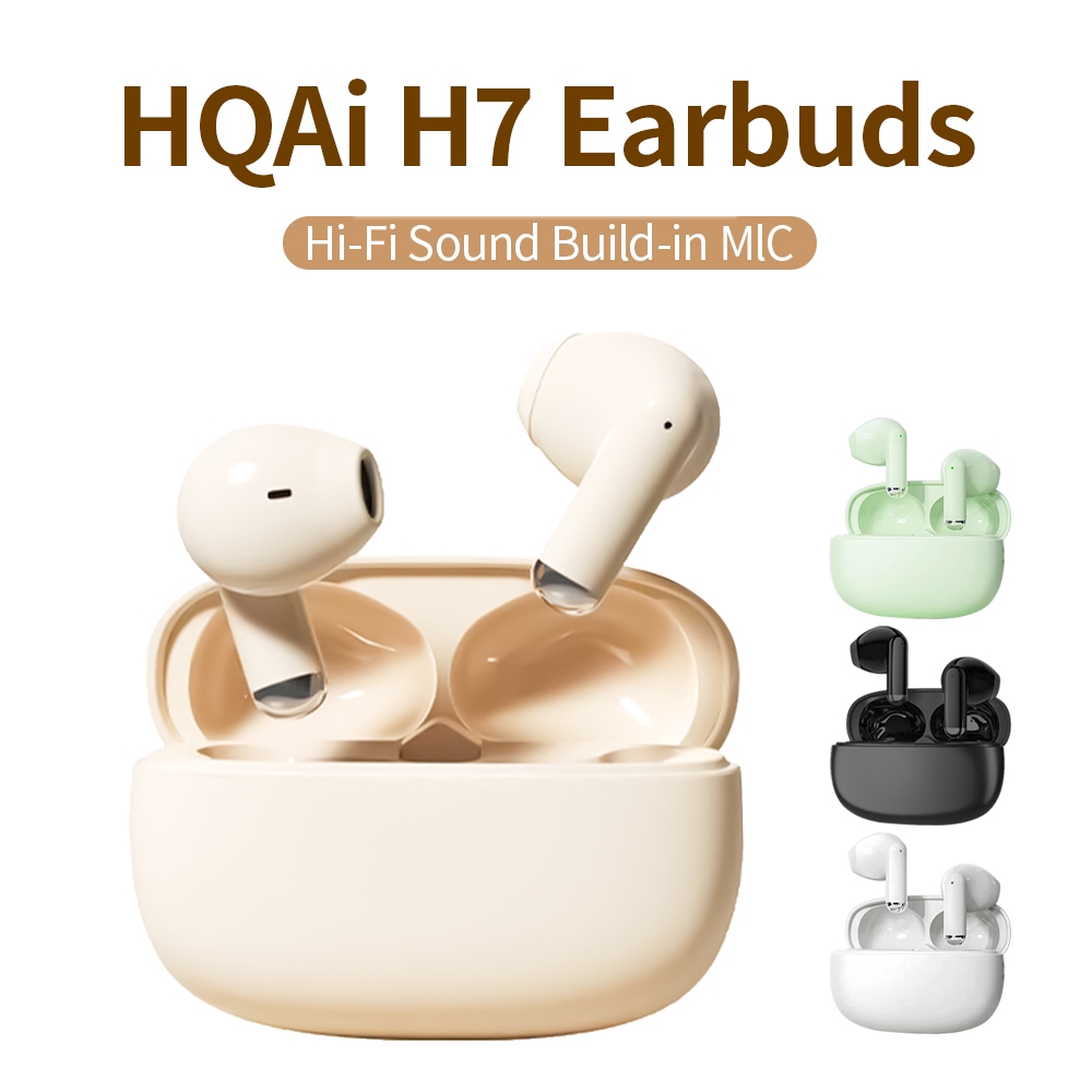 HQAi Fone de Ouvido Sem Fio Hi-Fi Som Bluetooth Fones de Ouvido Bateria Longa Headset À Prova d'Água — R$ 35,00 em Shopee