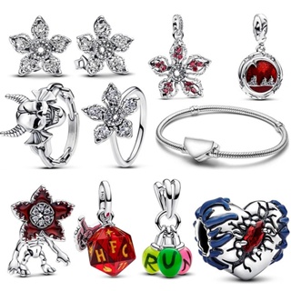 Nova Venda Quente 925 Prata Esterlina Cannibal Flor Charme Adequado Para Original Pulseira Feminina DIY Jóias Presente em Oferta na Shopee