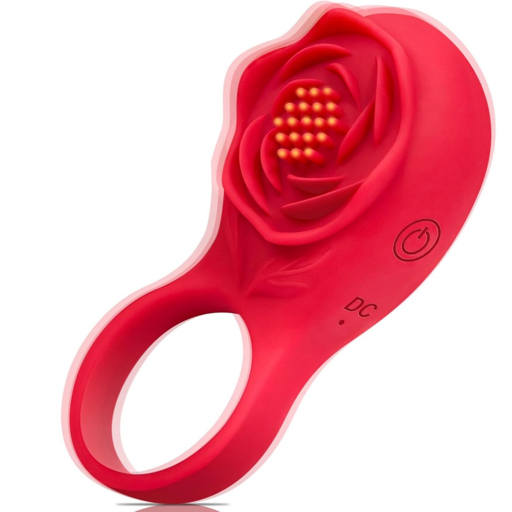 Anel Vibrador Masculino Do Pênis Com Estimulador Clitóris em Oferta na Shopee
