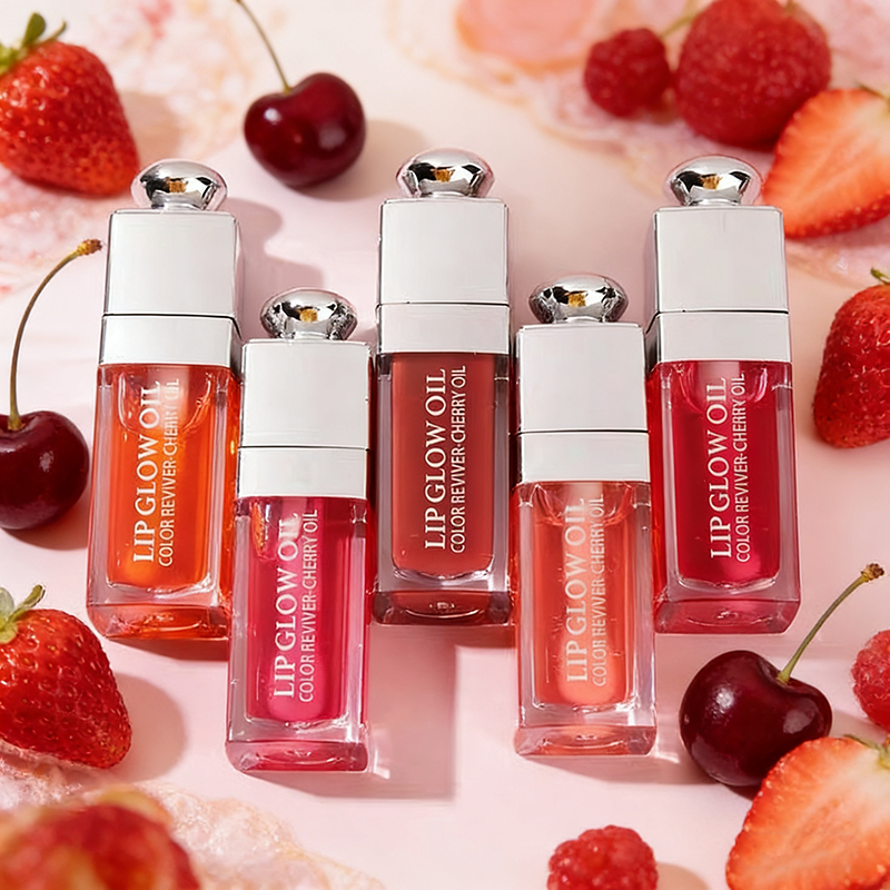 Rosa Plumping Gloss Óleo Brilho Cuidado Esfoliante Labial Hidratante Que Muda De Cor em Oferta na Shopee