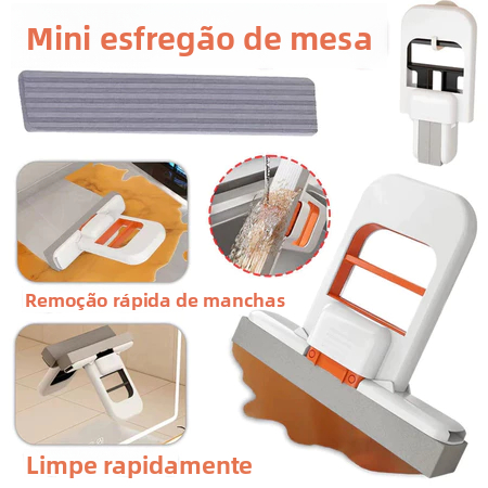 Mini Esfregão Portátil , ideal Para Limpeza De Mesas Em Casa , Pode Ser Usado , Seco E Molhado ; A Pequena Esponja De Al