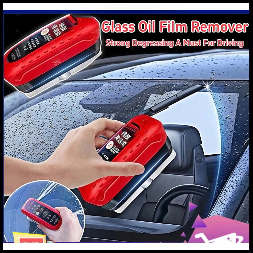 120ML+50ML Limpador De Vidro Esponja Automotiva Escova De Limpeza Pára-Brisa Óleo Filme Agente De Polimento em Oferta na Shopee