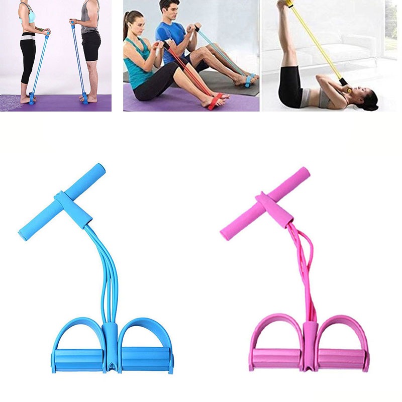 Extensor Elástico Exercícios Academia Ginástica Tensão Academia Em Casa Uso Profissional