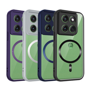 Capa Magnética De Silicone Transparente Cor Caramelo Motorola Moto Edge 70 60 Pro G Stylus 60S Fusion S50 Neo 5G Invóluc em Oferta na Shopee