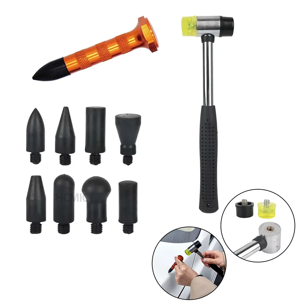 Kit De Ferramentas De Remoção De Caneta De Martelo Para Reparo De Amassados De Granizo Sem Pintura PDR em Oferta na Shopee