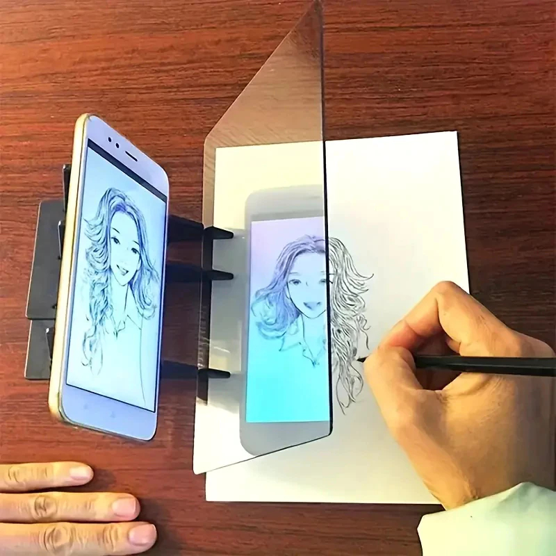 Projeção De Desenho Cópia Tábua Ferramentas Mesa Óptico Universal Mobile Phone and Tablet
