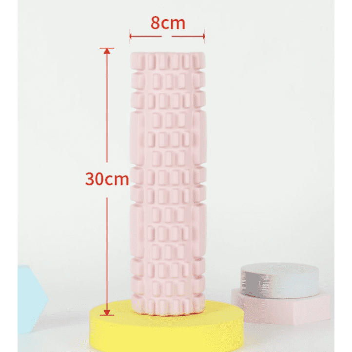 HEROI Roda de relaxamento fascial , 30x8 cm, 4 cores opcionais para aliviar a dor muscular