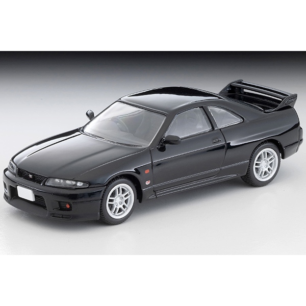 Tomytec Tomica Limited Vintage NEO LV-N308d Nissan Skyline GT-R V-spec (Preto) Modelo De Carro Em Escala Fundida 1995