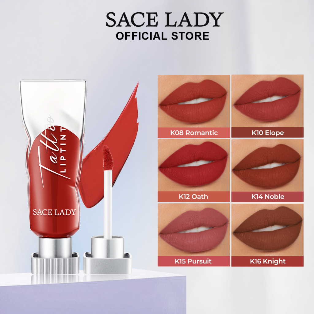 Batom Liquido SACE LADY Matte Longa Duração À Prova d’Água em Oferta na Shopee