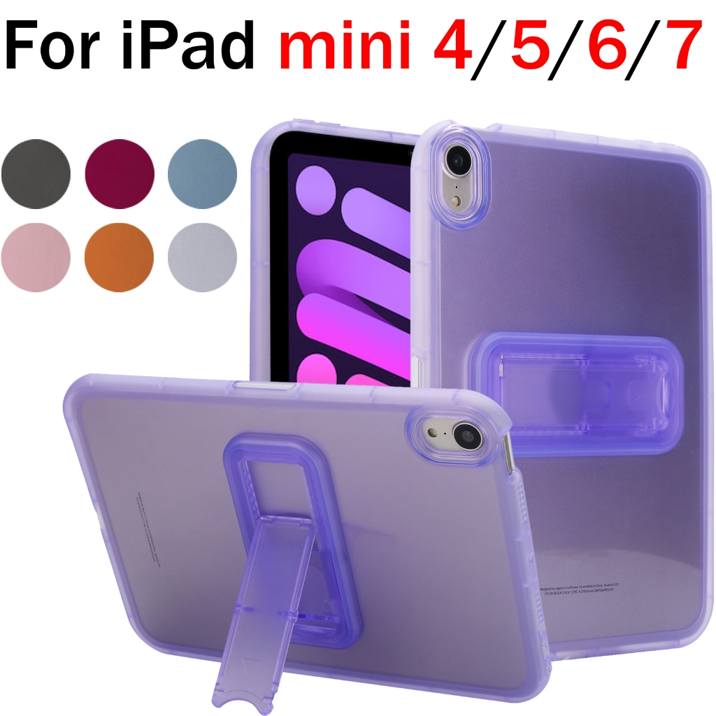Para iPad Mini 4 5 6 7 7.9'' 8.3'' Caso Suporte Transparente iPad mini A17 Pro T