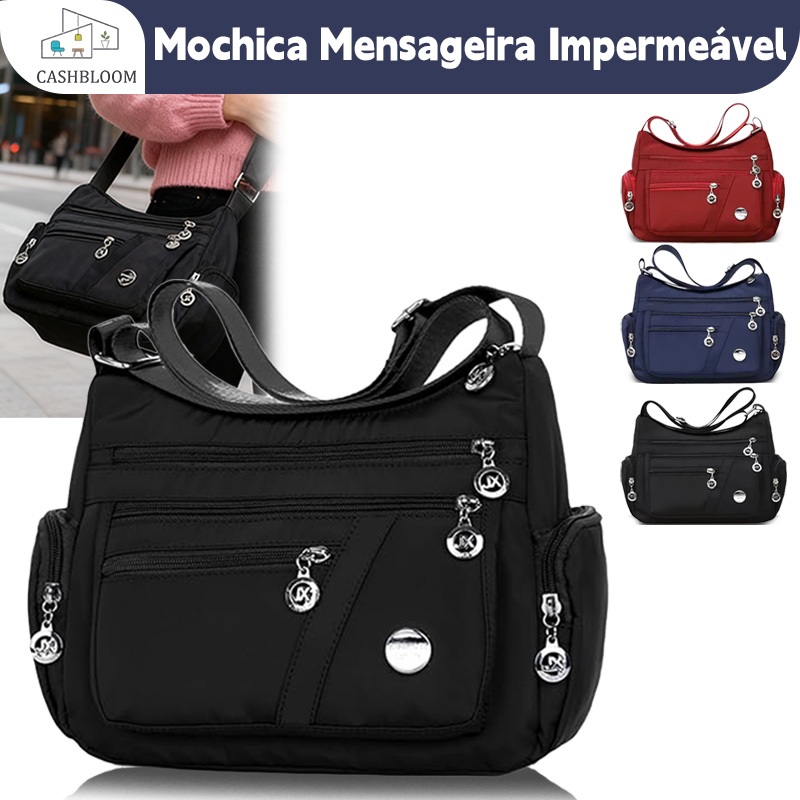 Bolsa Feminina Transversal Com Lencinho Bau Tiracolo Espaçosa Bolsa Feminina Estruturada Media Com Alça