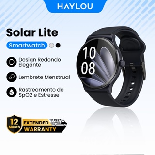 Haylou Solar Lite 1.38"Display Relógios Inteligente À Prova D'água 20dias Bateria Bluetooth5.3 SmartWatch em Oferta na Shopee