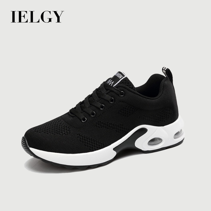 IELGY Moda Voando Malha Sapatos Femininos Estilo Coreano Versátil E Confortável Esportes De Lazer