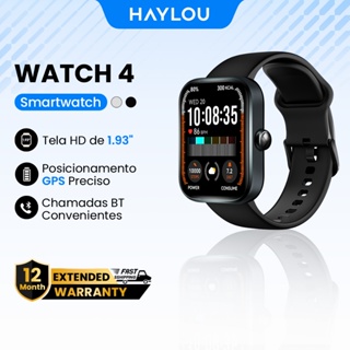 [New] Haylou Watch 4 GPS SmartWatch 1,93"Display Avançado 15d-Bateria Bluetoothchamada À ProvaD'água Relógio Inteligente em Oferta na Shopee
