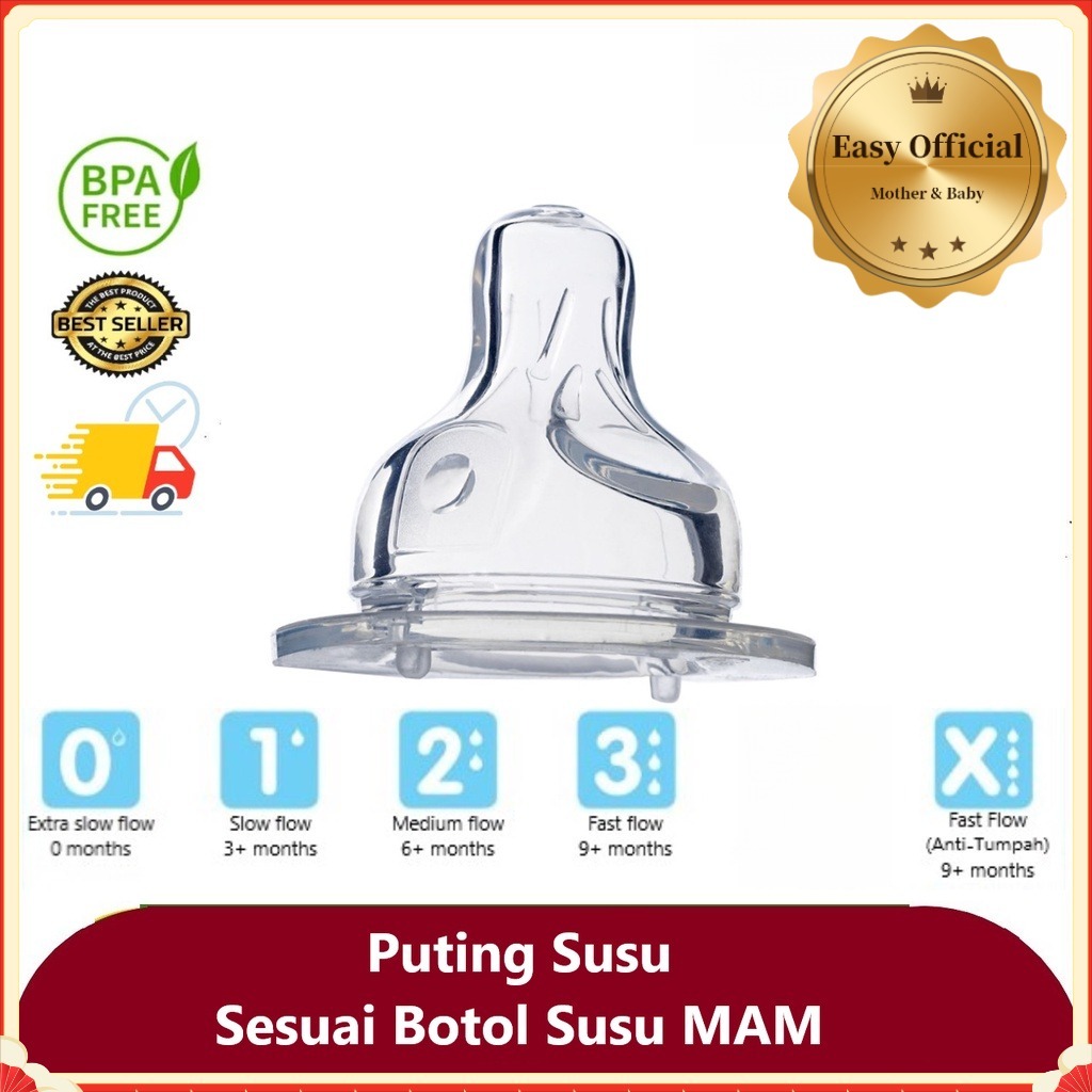 compre 5 grátis1  ！！！Mamilos De Garrafa MAM Fluxo Lento/Médio/Rápido E Vari Recém-Nascidos Mais Velhos , Silicone