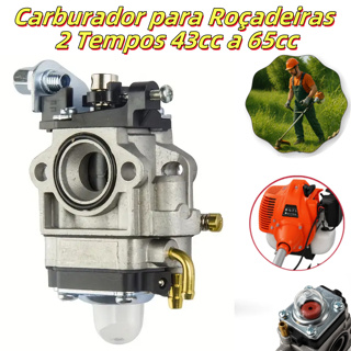 Carburador Para Roçadeiras Toyama Universal 43cc a 65cc 2 Tempos em Oferta na Shopee