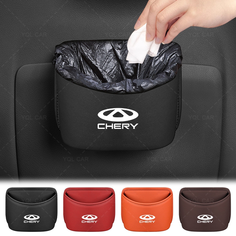 1/2 Pçs Multi-Função Carro Pendurado Saco De Lixo Diversos Armazenamento Pode Para Chery Tiggo 2 3 4 5 7 PRO 8 ARRIZO7 E