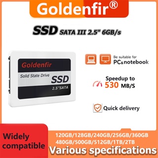 Goldenfir SSD 2.5 "120GB 128GB 250GB 256GB 500GB 960GB Built in Solid State Drive Desktop Laptop em Oferta na Shopee