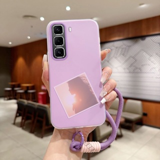 Capa Fofa Para infinix Hot 60 40 50 Pro + Hot60 Plus 60i 50i 40i Pulseira Feminina Traseira 2 Em 1 Foto Interlayer Caixa em Oferta na Shopee