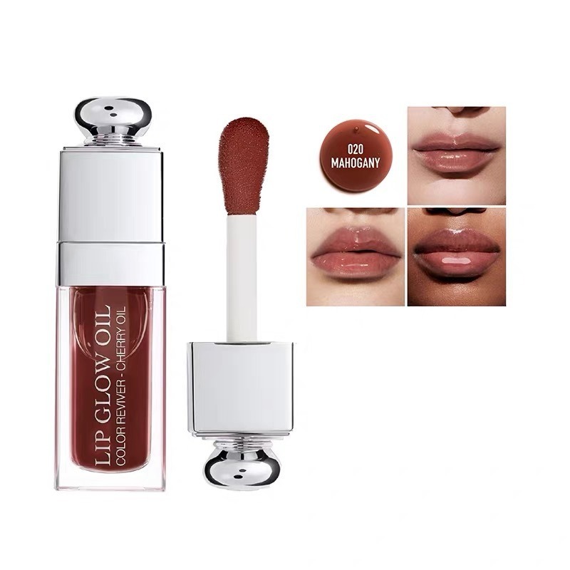 Óleo Labial Transparente Que Muda De Cor , Brilho Espelhado Brilhante , Lábios Hidratantes E Rechonchudos em Oferta na Shopee