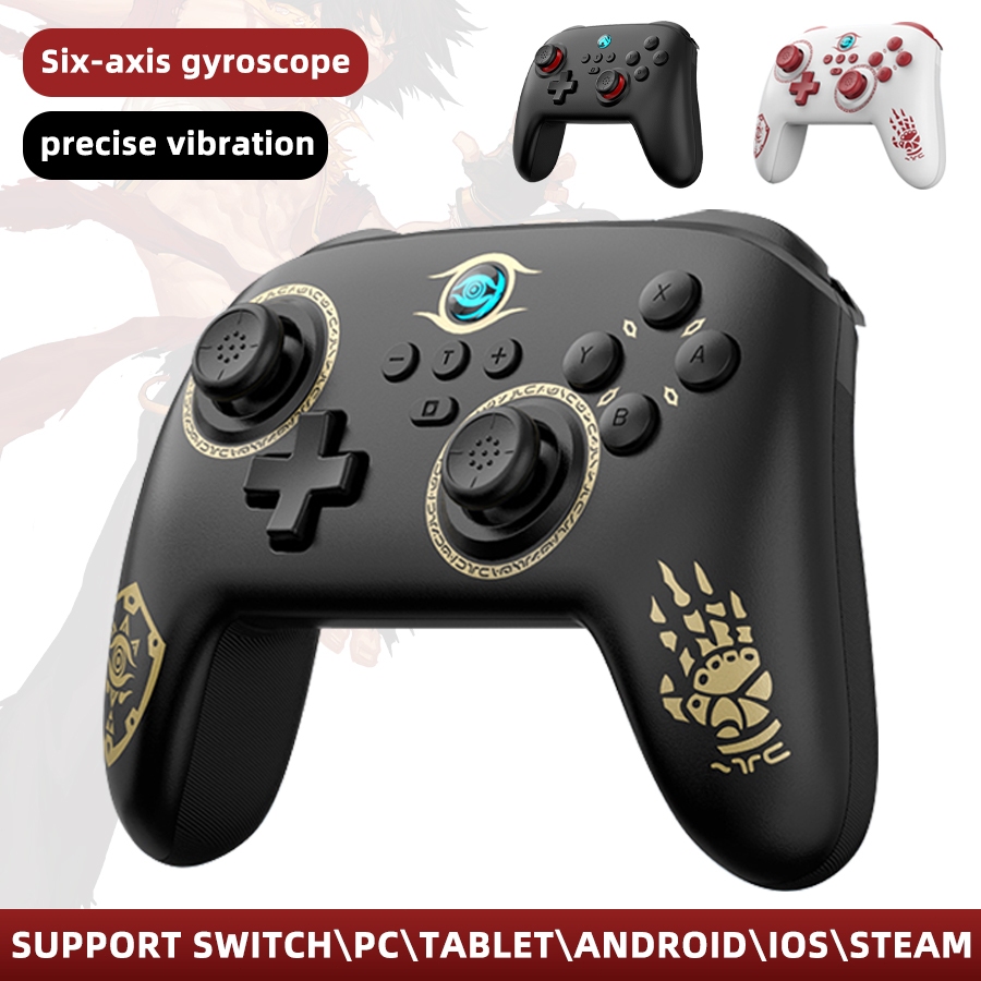 Controlador De Jogos Switch Pro Gamepad Atualizado Para Nintend OLED/Lite Joystick Vapor Yuzu Controle PC