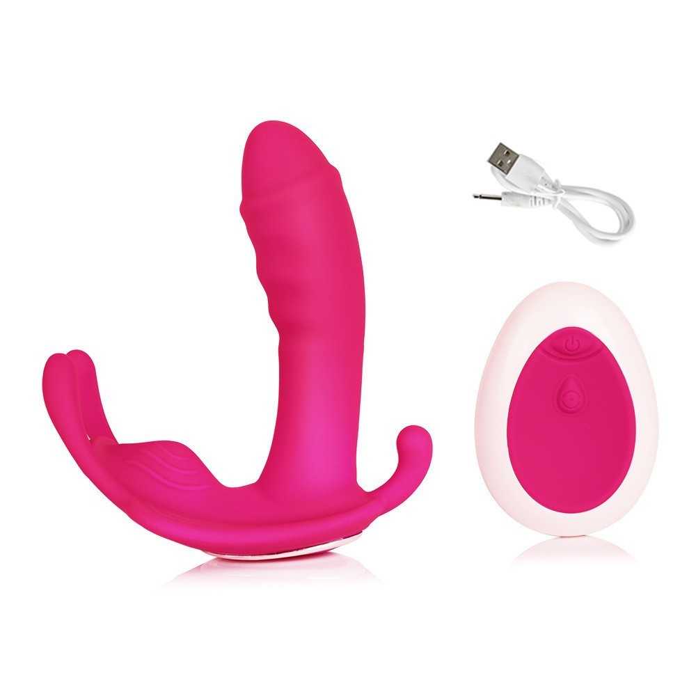 Vibrador Com Estimulador De Clitóris De Controle Remoto 3 Em 1 Ponto G — imagem 2 de 2