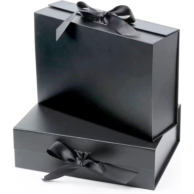 Caixa De Presente Premium Rígida Magnética C/ Laço Diversos Tamanhos em Oferta na Shopee