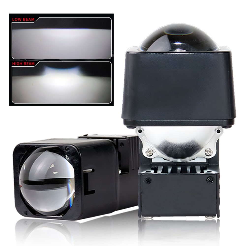 Lente De Projetor Matriz De 2 Unidades , Lentes De Farol Biled De 1.5 Polegadas , Auxiliar , Duplo em Oferta na Shopee