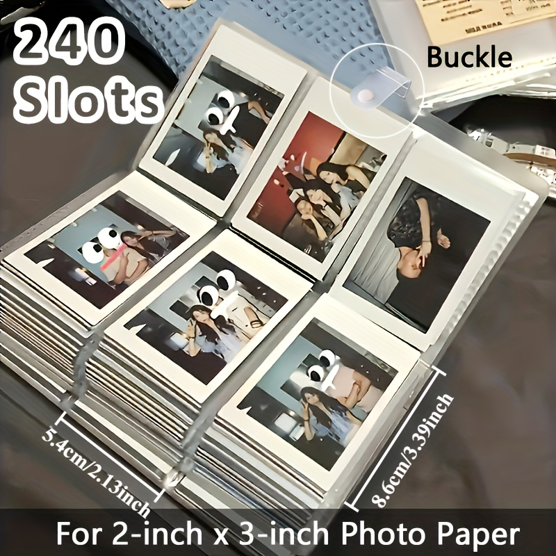 Álbum Comemorativo 3 Polegadas Polaroid para Armazenamento de Fotos, Cartões Postais em Oferta na Shopee