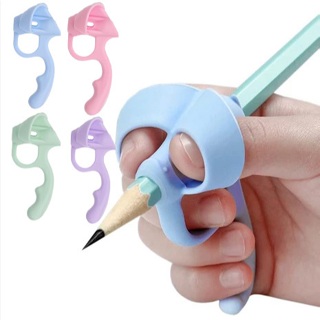 kit 4 Corretor de Pegada do Lápis Infantil Corrige Postura de Escrita Eficazmente Base Sólida para Caligrafia em Oferta na Shopee