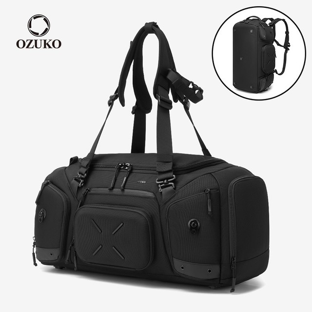 OZUKO Bolsa De Viagem Multifuncional Para Academia Esportiva À Prova D'água Atividades Ao Ar Livre Com Compartimento Sap