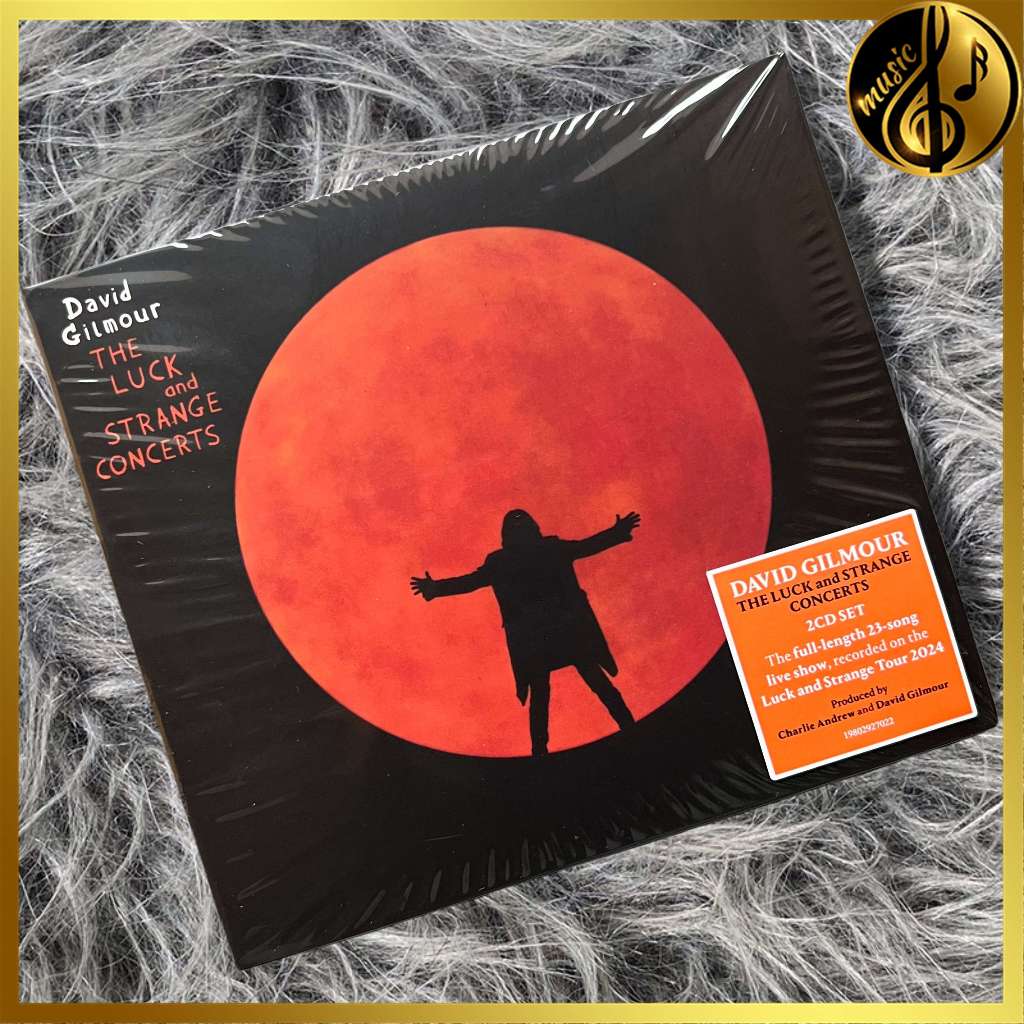 David Gilmour The Luck And Strange Concerts Original 2CD Album [Lacrado] Brand New em Oferta na Shopee