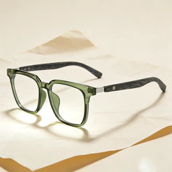 Moda Óculos Quadrados TR90 Quadro Filtro De Luz Azul Masculino Feminino Leve Retro Óptico