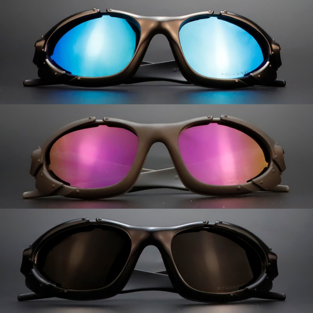 Óculos De Sol Para Motociclismo Ao Ar Livre Retrô punk Personalizados em Oferta na Shopee