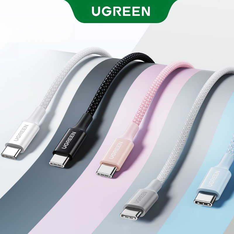 Cabo UGREEN USB C Para , De Carga Rápida De 60 W Nylon Trançado Tipo Compatível