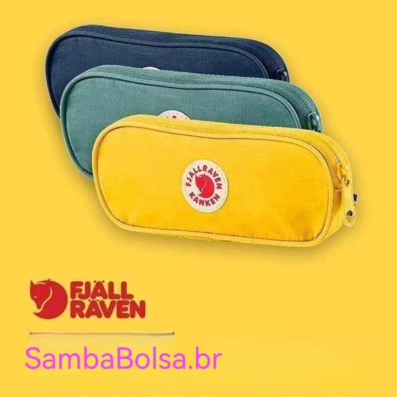 Fjallraven Kanken Estojo De Lápis De Estudante Mesmo Estilo Extremo Novo Multifuncional De Grande Capacidade Caixa De