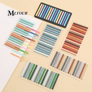 300 Folhas De Memo Pads De Tira Ultra Fina Marca Do Livro Transparent Self-adhesive Stick…