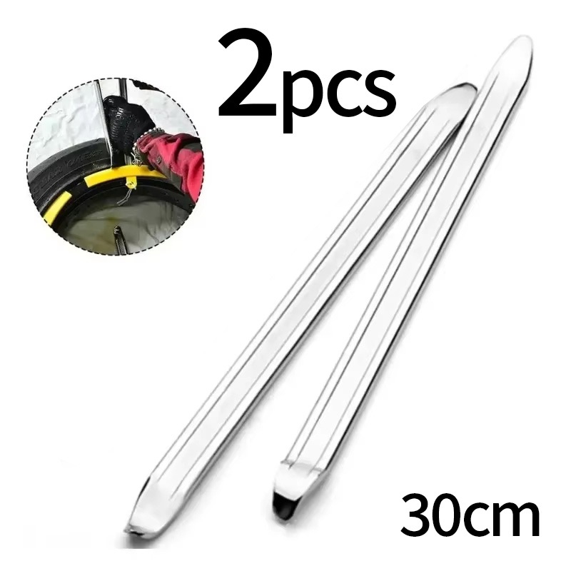 Kit 2 Espátulas Borracheiro Chata 30cm Para Desmontar Pneus