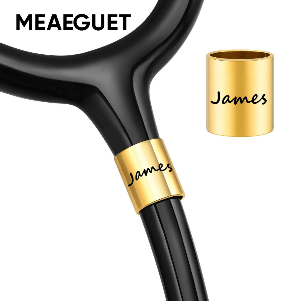 Etiqueta De Estetoscópio Com Nome Gravado Meaeguet , Acessório De Identificação Personalizado Coroa , Presente Para Médi em Oferta na Shopee