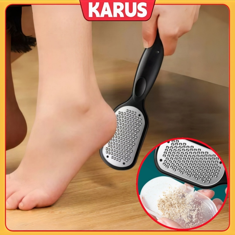 Removedor Profissional De Calos De Aço Inox Raspador Lixa De Pés Ferramentas De Pedicure