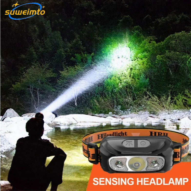 Imagem Lanterna Cabeça Premium Recarregavel Sensor Prova D'água