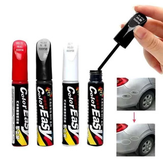 Caneta colorida para reparo de arranhões em carros,12 cores,retoque à prova d'água, ferra…