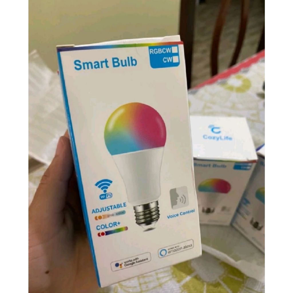 Lâmpada Smart inteligente Led  21W 18W 15W  Wifi - Siri, Alexa, Google assist branca