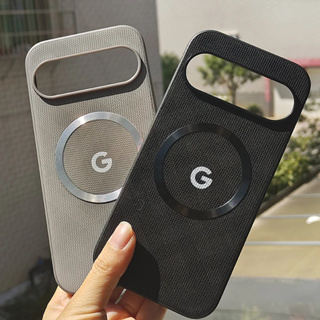 Nova Grade Padrão Magnético Caso De Telefone Para Google Pixel 9 10 Pro XL 9A 9Pro 10 Carregamento Sem Fio À Prova De Ch em Oferta na Shopee