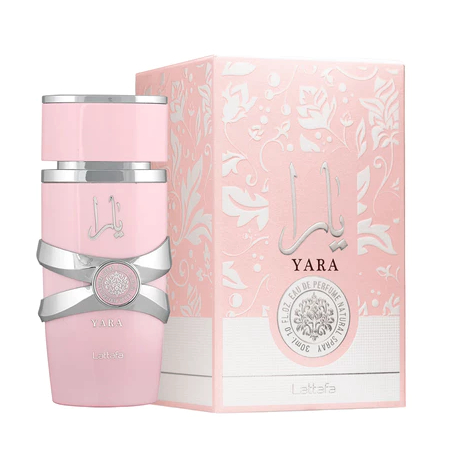 Perfume Lattafa YARA Rosa Eau de Parfum Importado de Dubai Perfume 100ml Perfume Feminino Original