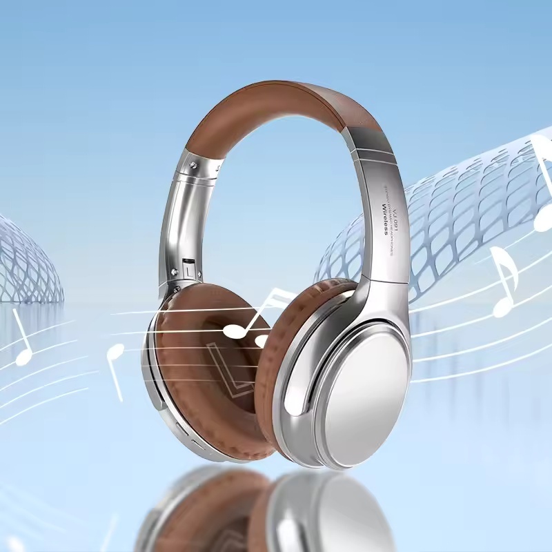 Bluetooth 5.0 Fones De Ouvido Sem Fio Alta Fidelidade Esporte Jogos Dobrável Sobre A Orelha Estéreo Com Microfone Cartão