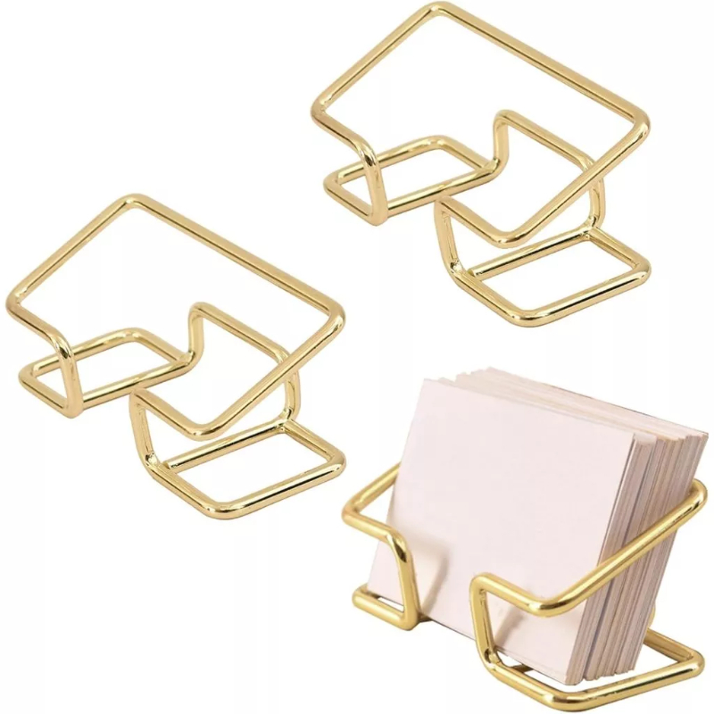 Porta-cartões de visita, mesa, exibição de presente, caixa de armazenamento em Oferta na Shopee