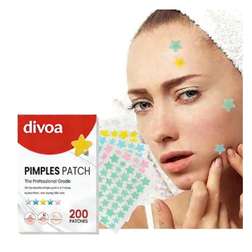 200pcs Acne Patch Desbotar E Reparar Pimple À Prova D'água Cuidados Com A Pele Da Borbulha em Oferta na Shopee